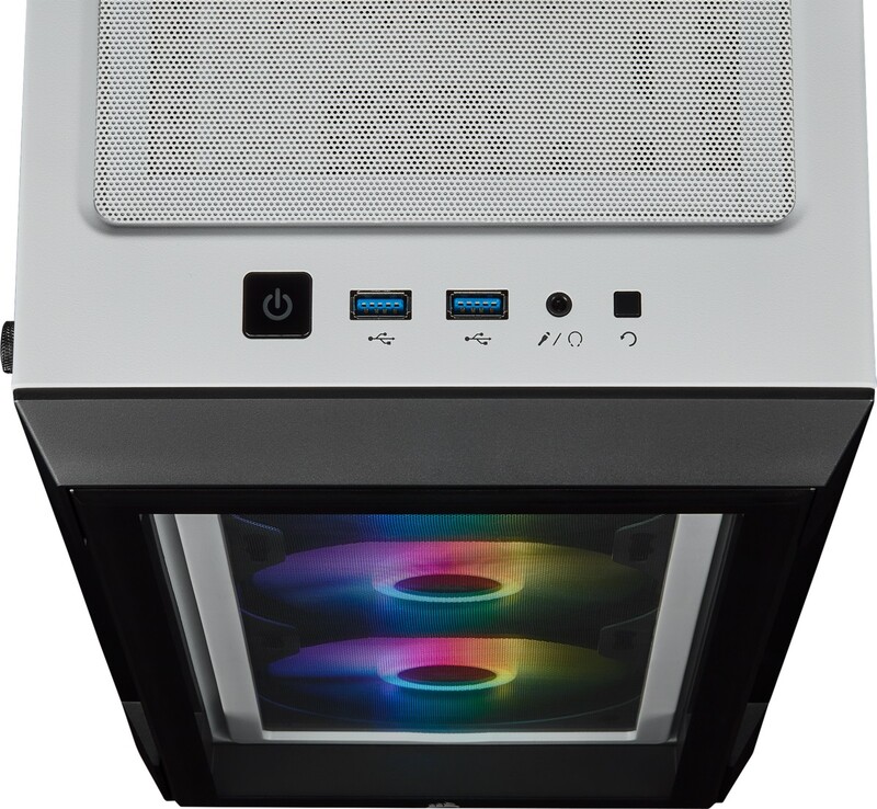 Корпус Corsair 220T RGB White (CC-9011191-WW) без БП