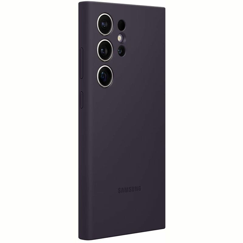 Чохол-накладка Samsung Silicone Cover для Samsung Galaxy S24 Ultra SM-S928 Dark Violet (EF-PS928TEEGWW)