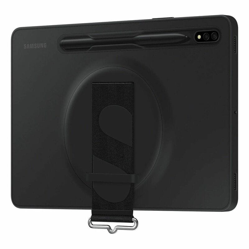 Чохол-накладка Samsung Strap Cover для Samsung Galaxy Tab S7 SM-T870/SM-T875/Tab S8 SM-X700/SM-X706 Black (EF-GX700CBEGRU)