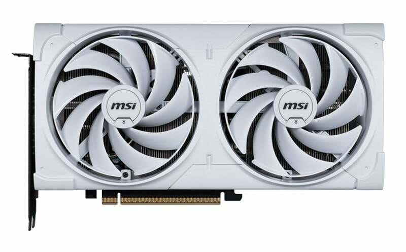 Видеокарта GF RTX 5070 12GB GDDR7 Ventus 2X OC White MSI (GeForce RTX 5070 12G VENTUS 2X OC WHITE)