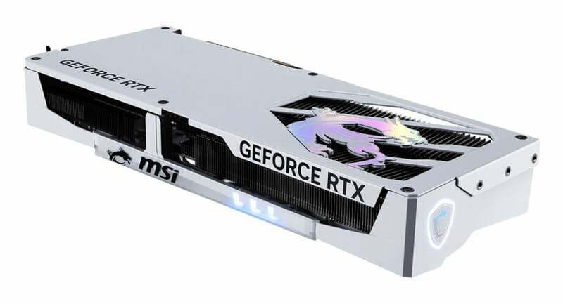Видеокарта GF RTX 5070 12GB GDDR7 Gaming Trio OC White MSI (GeForce RTX 5070 12G GAMING TRIO OC WHITE)