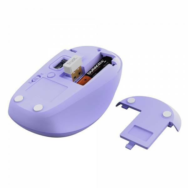 Мышь Trust Yvi+ Compact Multi-Device Violet (25583)