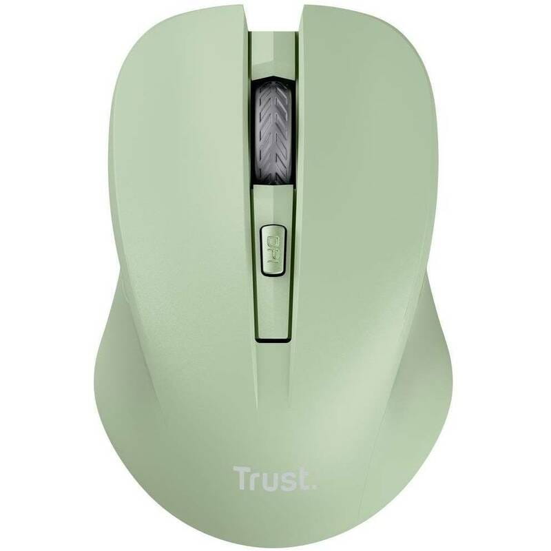 Мышь беспроводная Trust Mydo Silent Wireless Green (25042)