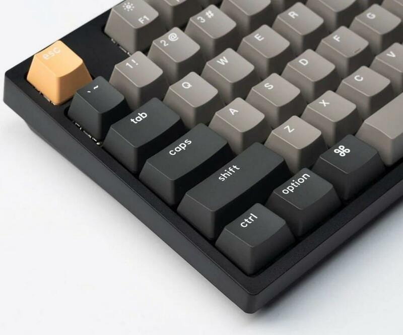 Клавиатура Keychron C1 Pro 87 Key K pro Red Switch White Led Black (C1PK1_KEYCHRON)