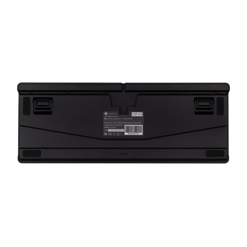 Клавіатура Keychron C3 Pro 87 Key K pro Brown Switch Hot Swap RGB Black (C3PH3_KEYCHRON)