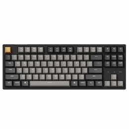 Клавіатура Keychron C1 Pro 87 Key K pro Red Switch Hot Swap RGB Black (C1PM1_KEYCHRON)
