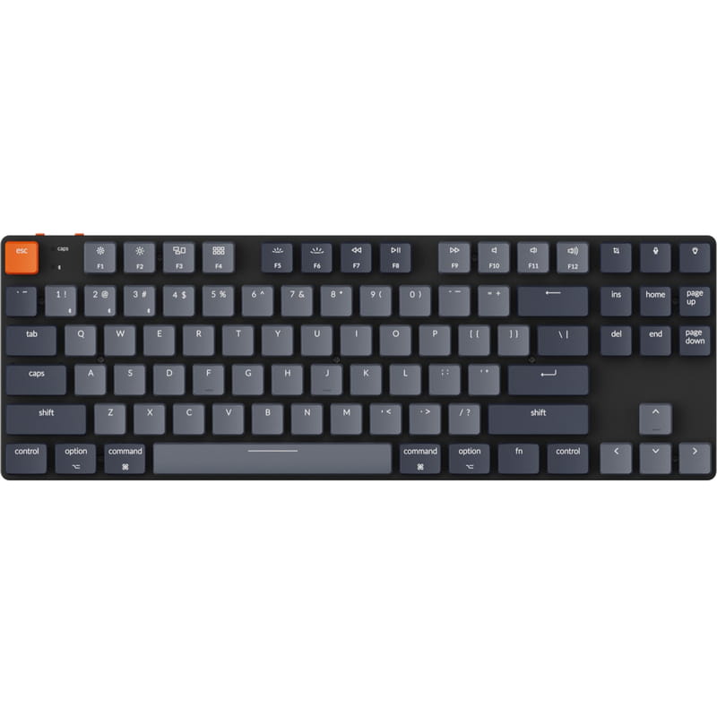 Клавиатура беспроводная Keychron K1 SE, Gateron Red, White Led UA Black (K1SEA1_KEYCHRON)