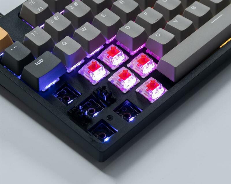 Клавиатура Keychron C1 Pro 87 Key K pro Brown Switch Hot Swap RGB Black (C1PM3_KEYCHRON)