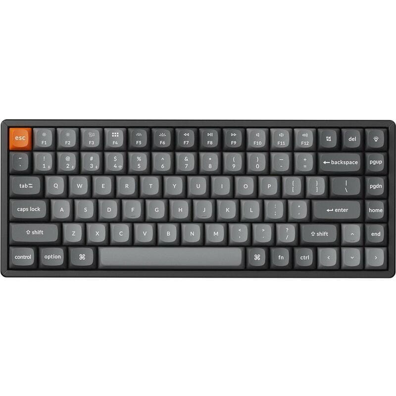 Клавіатура бездротова Keychron K2 Max, Keychron Super Banana, RGB UA Black (K2M-C4-UA)