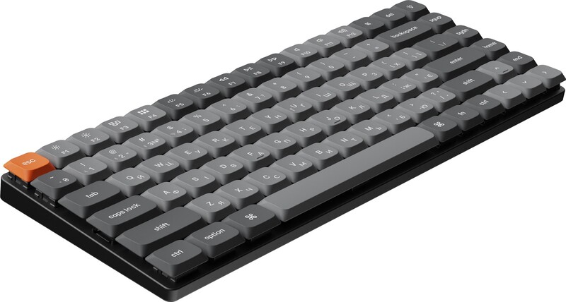 Клавіатура бездротова Keychron K3 Max, Gateron MX 2.0 Brown, Hot-Swap, RGB UA Black (K3M-H3-UA)