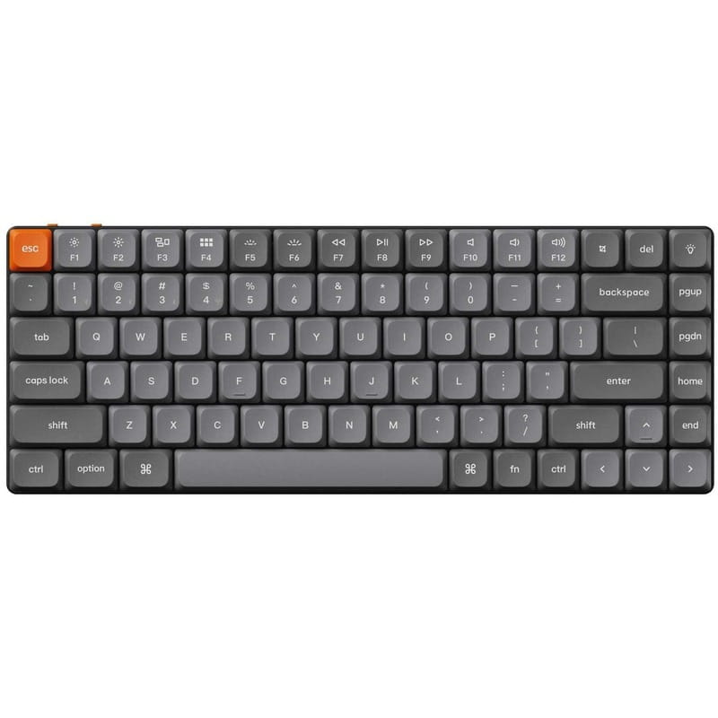 Клавіатура бездротова Keychron K3 Max, Gateron MX 2.0 Blue, White Led UA Black (K3MA2_KEYCHRON)