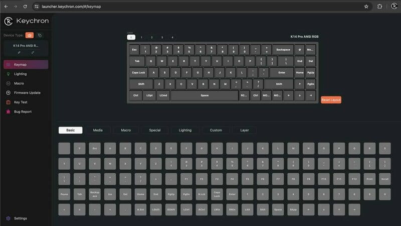 Клавиатура беспроводная Keychron K10 PRO 100Key (K10P-H1-UA)
