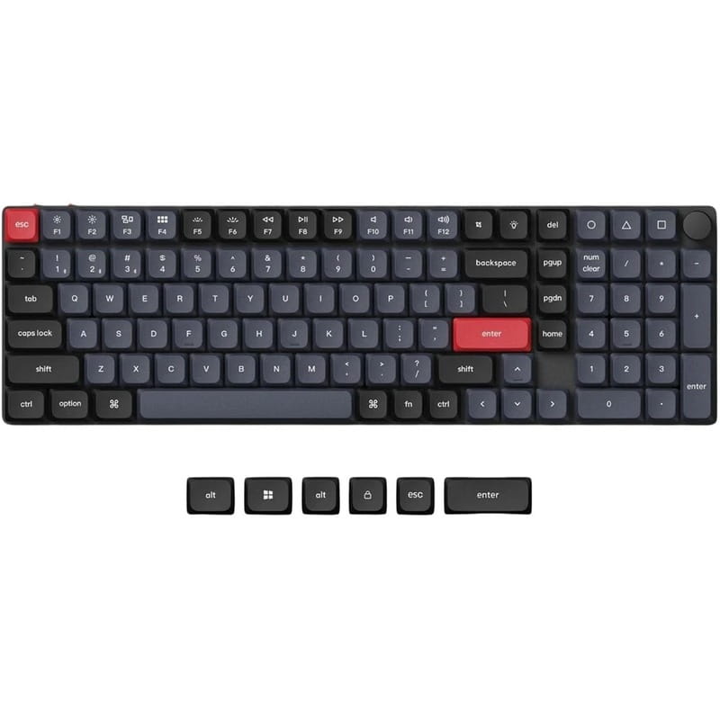 Клавіатура бездротова Keychron K17 PRO 100Key (K17P-H2-UA)