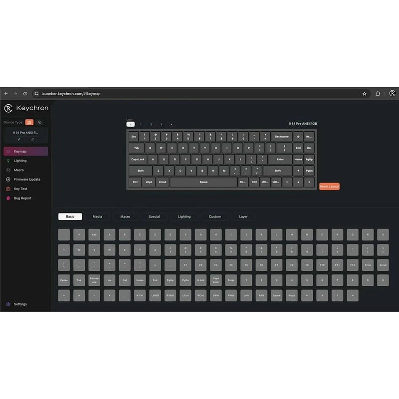 Клавиатура беспроводная Keychron K17 PRO 100Key (K17P-H2-UA)