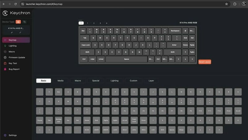 Клавиатура беспроводная Keychron K17 PRO 100Key (K17P-B3-UA)