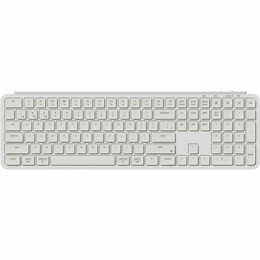 Клавіатура бездротова Keychron B6 Pro Ultra-Slim Ivory White (B6P-K8-UA)