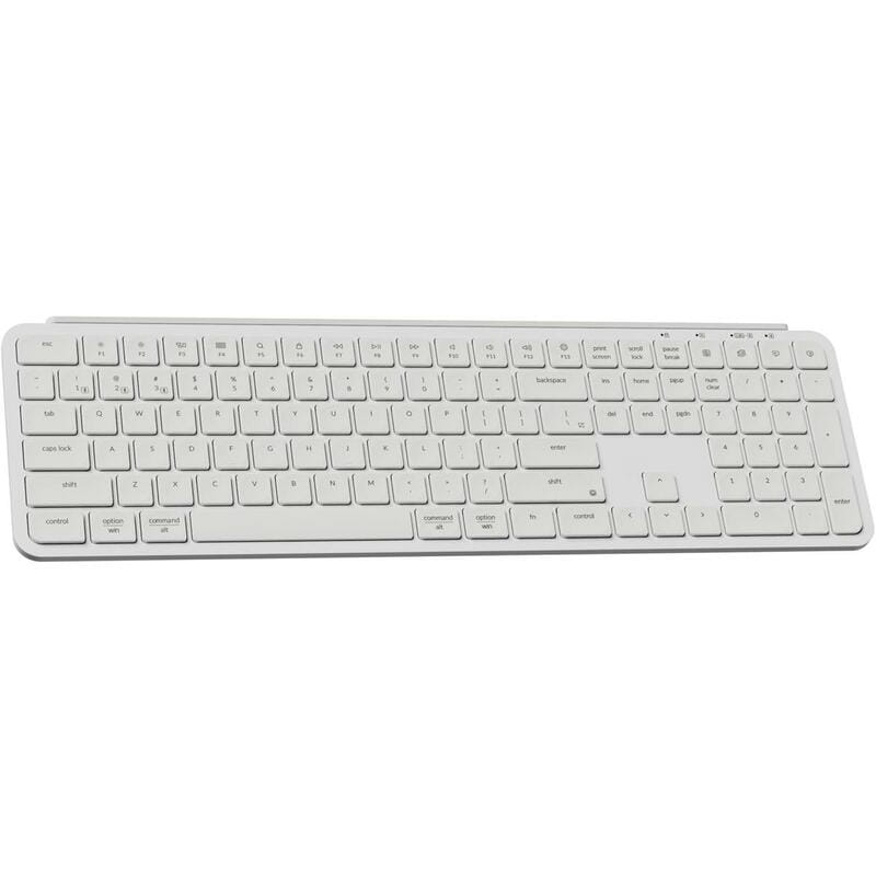 Клавиатура беспроводная Keychron B6 Pro Ultra-Slim Ivory White (B6P-K8-UA)