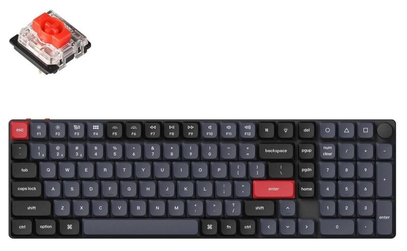 Клавиатура беспроводная Keychron K17 PRO 100Key (K17P-B1-UA)