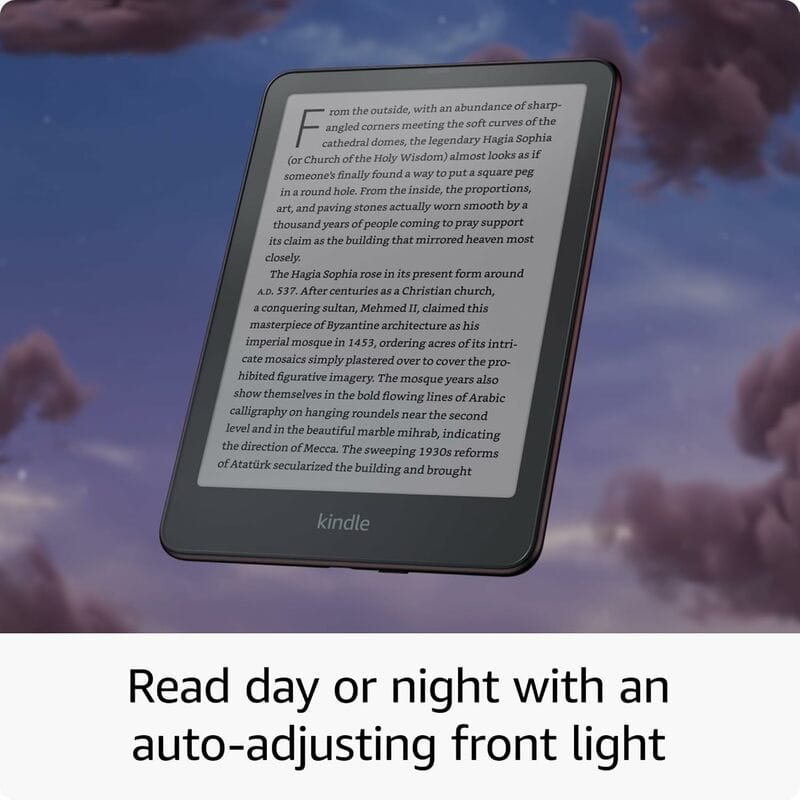 Электронная книга Amazon Kindle Paperwhite (12th Gen) Signature Edition (2024) SA569P 32GB Metallic Black_JP