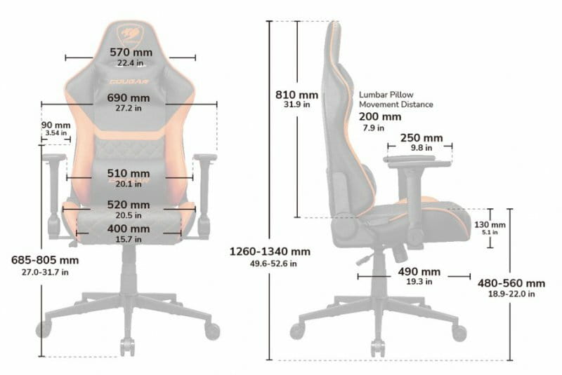 Крісло для геймерів Cougar Armor One V2