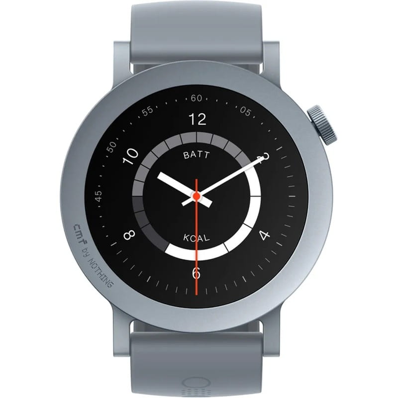 Смарт-годинник CMF by Nothing Watch Pro 2 Metal with Liquid Silicone Strap D398 Light Grey (A10700012)_EU