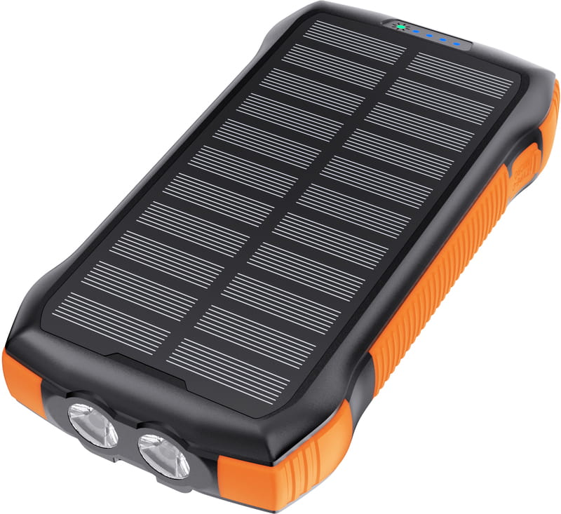 Універсальна мобільна батарея Choetech Qi-5W 20000mAh Black-Orange (B657-OR)