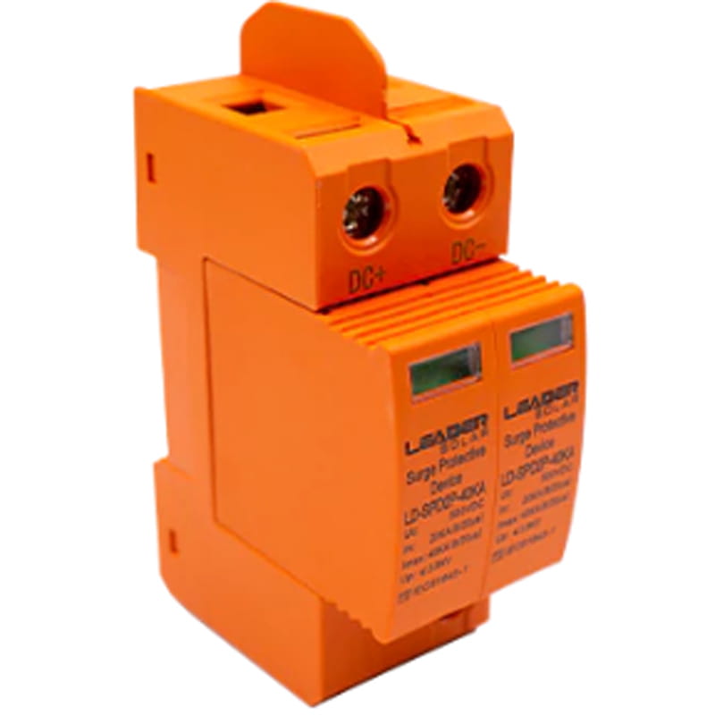 Ограничитель перенапряжения Leader DC2P 500В 40кА (LD-SPD2P-40KA-500V)