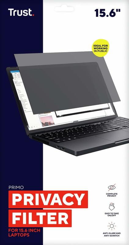 Купити Фільтр конфіденційності Trust для ноутбука 15.6" (25195) Фільтр конфіденційності Trust для ноутбука 15.6" (25195)