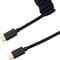 Фото - Кабель для клавиатуры Keychron Coiled Aviator Cable Straight Black (CABB_KEYCHRON) | click.ua