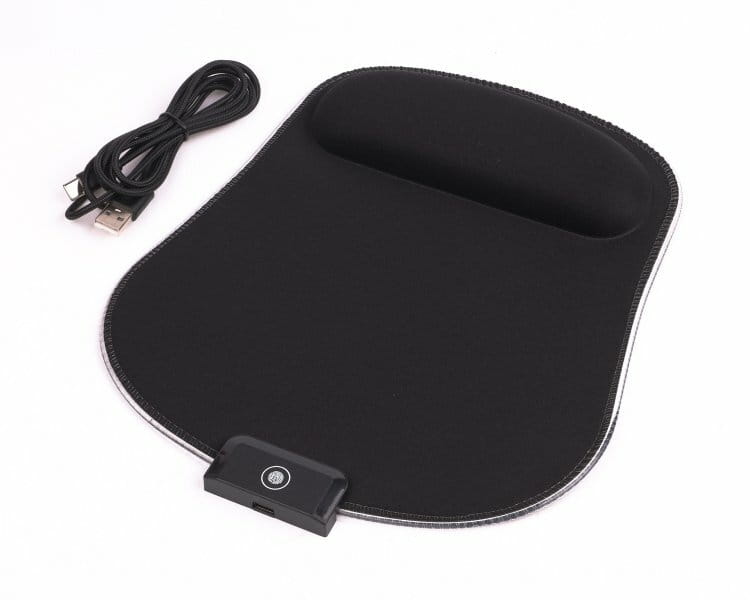 Игровая поверхность Maxxter MMP-LEDPAD-BK