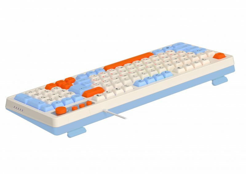 Клавиатура Maxxter KBG-3C01-UA White