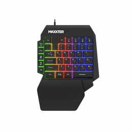 Клавiатура Maxxter KBG-OH-01B-UA Black