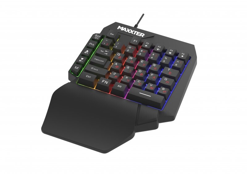 Клавиатура Maxxter KBG-OH-01B-UA Black