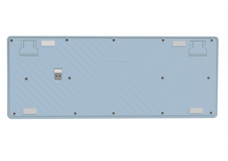 Клавиатура беспроводная Maxxter KBGW-3C01-UA White