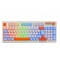Фото - Клавiатура бездротова Maxxter KBGW-3C01-UA White | click.ua
