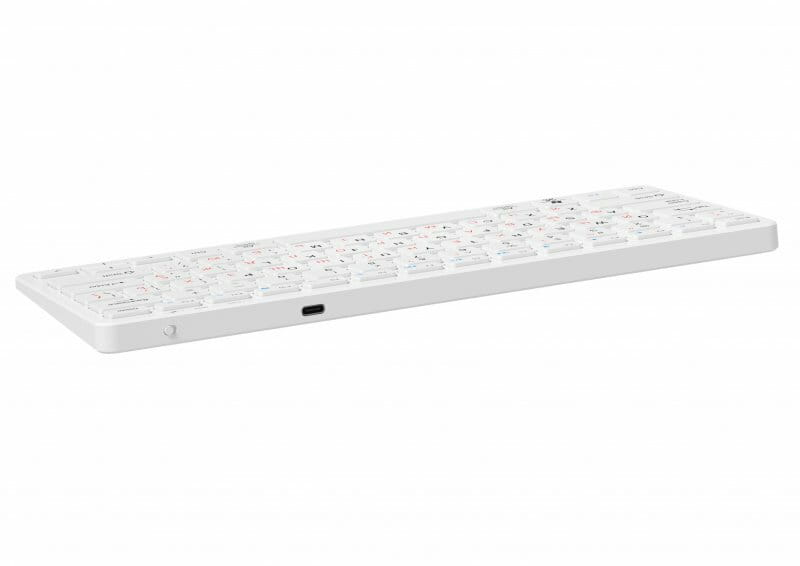 Клавиатура беспроводная Maxxter KBW-C01S-UA Silver