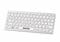 Фото - Клавиатура беспроводная Maxxter KBW-C01S-UA Silver | click.ua