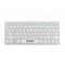 Фото - Клавиатура беспроводная Maxxter KBW-C01S-UA Silver | click.ua