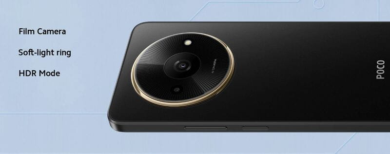 Смартфон Xiaomi Poco C61 3/64GB Black_EU