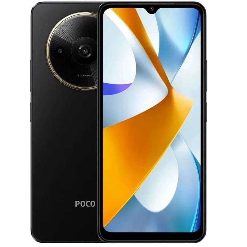 Смартфон Xiaomi Poco C61 3/64GB Black_EU