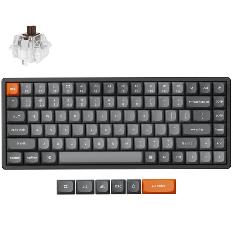 Клавіатура бездротова Keychron K2 Max 84Key (K2M-C3-UA)