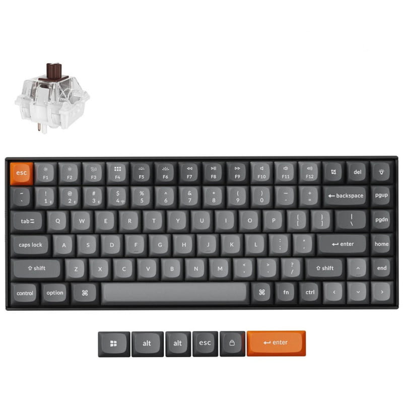 Клавіатура бездротова Keychron K2 Max 84Key (K2M-A3-UA)