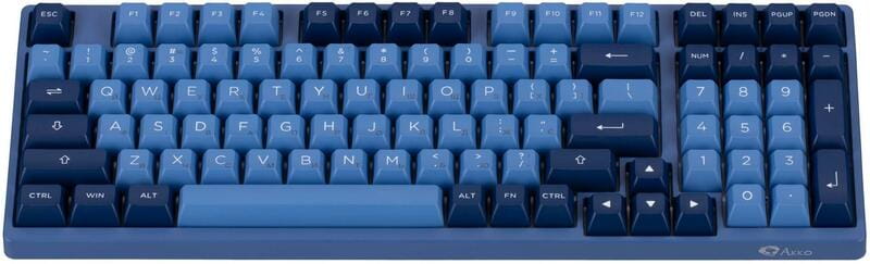 Клавіатура бездротова Akko 3098B Ocean Star 98Key Black (6925758615204)