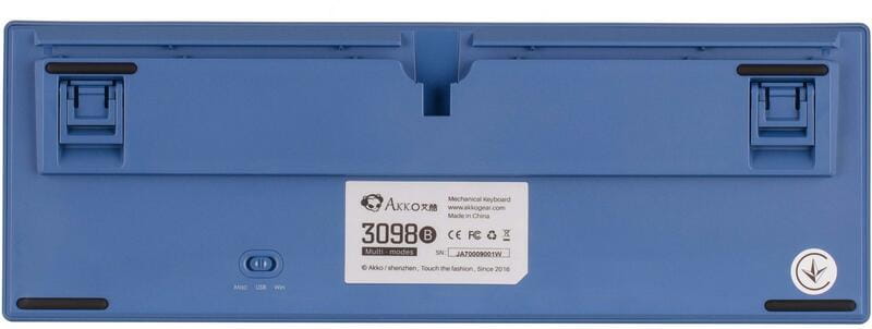 Клавіатура бездротова Akko 3098B Ocean Star 98Key Black (6925758615204)