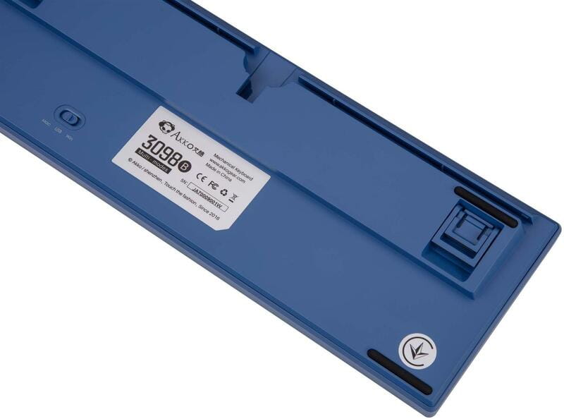 Клавіатура бездротова Akko 3098B Ocean Star 98Key Black (6925758615204)