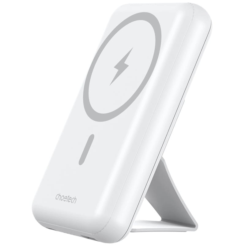 Универсальная мобильная батарея Choetech Magnetic 10000mAh 20W White (B663-ACWH)