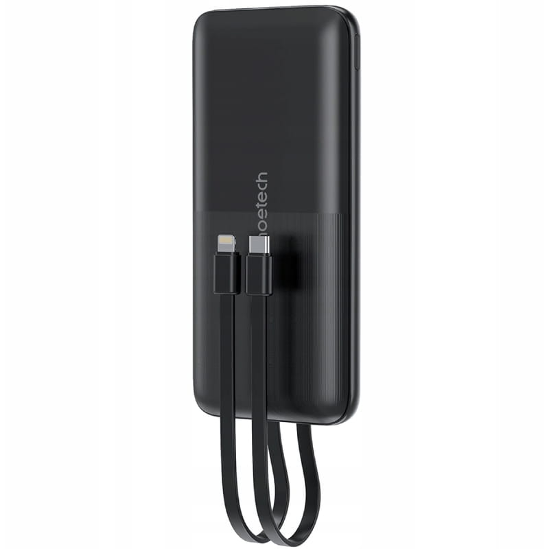 Універсальна мобільна батарея Choetech 10000mAh 22.5W Black (B654-BK)