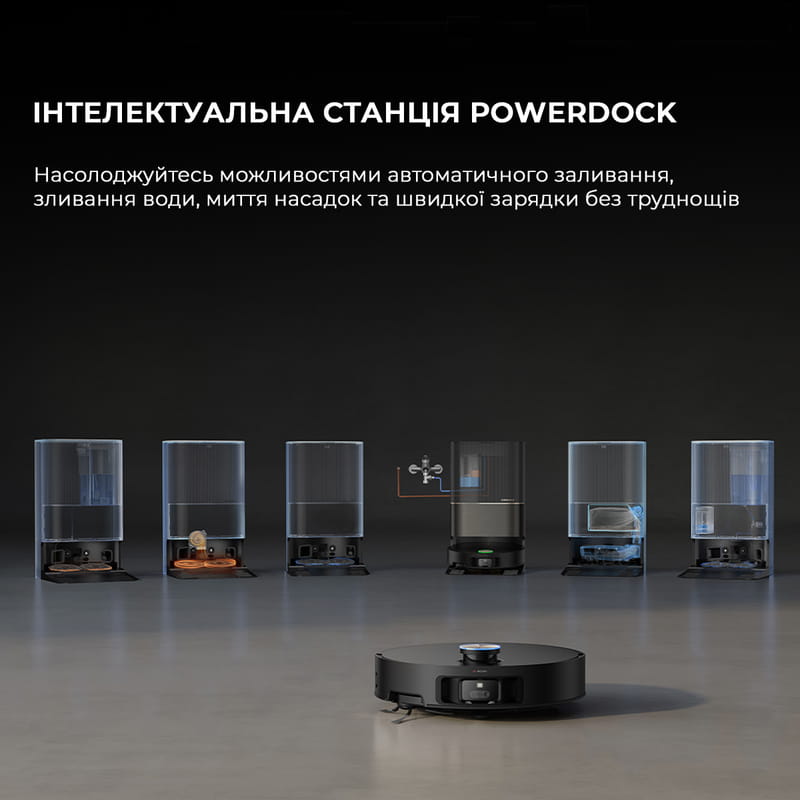 Робот-пылесос Dreame X50 Ultra Complete Black (RLX85CE-4-BL)
