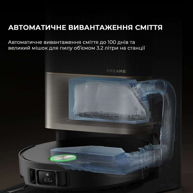 Робот-пылесос Dreame X50 Ultra Complete Black (RLX85CE-4-BL)