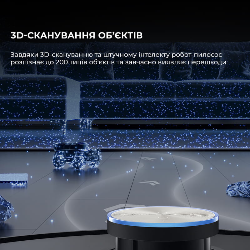 Робот-пылесос Dreame X50 Ultra Complete Black (RLX85CE-4-BL)